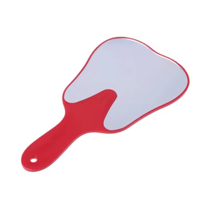 Miroir buccal dentaire Miroir dentaire multicolore en forme <span class=keywords><strong>de</strong></span> <span class=keywords><strong>dent</strong></span> Miroir dentaire à main Inspection des examens dentaires Miroirs <span class=keywords><strong>de</strong></span> soins bucco-dentaires - Product Image 4