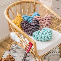 Ht Hot Koop Handgemaakte Hart Decoratieve Gift Speelgoed Knoop Kussen Kussen Sofa Decor Valentine