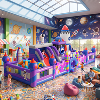 LILYTOYS Parc de jeux gonflables intérieur commercial pour enfants