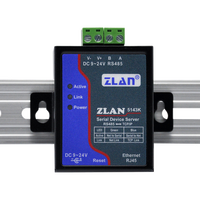 Servidor de puerto serie RS485 a Puerto Ethernet TCP/IP a módulo de puerto serie Modbus Gateway Comunicación MQTT JSON ZLAN5143K