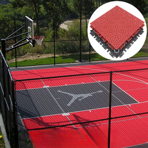 Backyard Tartan Playground Suspended Floor Synthetic Ice Skating <strong>Tiles</strong> <strong>3x3</strong> Basketball Court Flooring - Product Image 1