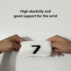 לוגו מותאם אישית jacquard סטרית בד פוליאסטר כושר כדורסל ריצה sweatband סט - Product Image 4