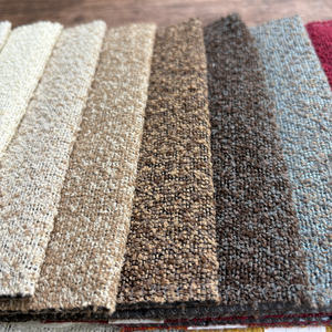 100% poliester tenun Chenille dicelup kain polos untuk mebel Sofa bantal tempat tidur kain pelapis lirik - Product Image 2