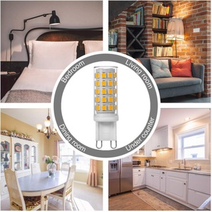 Luz Decorativa para Refrigerador, AC100-265V, Base <span class=keywords><strong>G9</strong></span>, Bombilla <span class=keywords><strong>LED</strong></span>, Blanco Cálido, Cerámica+PC, 3W, CRI80, 20000 Horas, 2 Años de Garantía, 54 <span class=keywords><strong>LED</strong></span> - Product Image 6