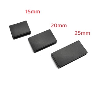 Plastic Flat <b>Square</b> Buckle 15mm 20mm 25mm <b>Adjustable</b> Pet Collar Webbing Accessory DIY Jewelry Parts - Product Image 1