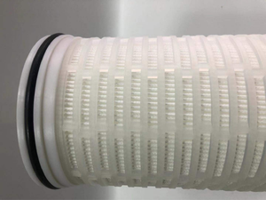70 um PP 60 pulgadas de alto flujo cartucho de filtro plisado alta tasa de flujo para alimentos y bebidas - Product Image 4