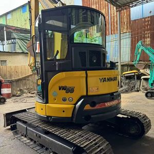 Pelle d'occasion Yanmar ViO55 Mini pelle hydraulique sur chenilles Matériel de construction en bon état en vente bon marché - Product Image 1