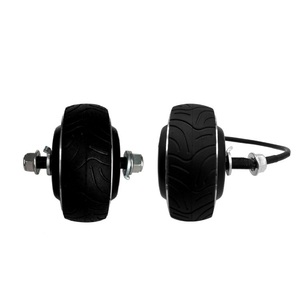 ZLTECH ISO9001 CE 4 pouces 24V 2N.m 50kg charge 450 tr/min AGV roue électrique à entraînement direct moteur de moyeu cc sans brosse pour Robot avec encodeur - Product Image 5