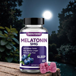 OEM/ODM 5mg Melatonin-Gummis für Erwachsene Anpassbare Immununterstützung 24 Monate Haltbarkeit - Product Image 3