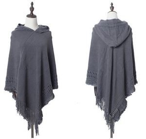 Chal de Cachemira, Poncho de Cachemira, Chal Tipo Capa, Tejido de Alta Calidad, Multicolor, Acrílico, para Mujer, Adulto, Moda de Invierno, 5-7 días - Product Image 2