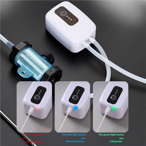 Superieure hoogwaardige oplaadbare elektrische aquariumgrindstofzuiger met grote capaciteit, multifunctionele waterwisselpomp en groot filter - Product Image 1