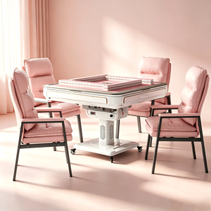 New 2-In-1 Automatic Mahjong <b>Table</b> Foldable Silent Modern Dining <b>White</b> Machine for Sale MJZ002 Foldable Automatic Mahjong <b>Table</b> - Product Image 5