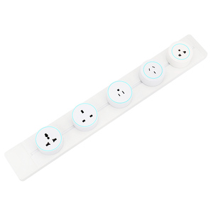 ซ็อกเก็ตรางไฟอลูมิเนียมพร้อมปลั๊กอเนกประสงค์แบบ USB Type <span class=keywords><strong>C</strong></span> สำหรับเต้ารับไฟฟ้าติดผนังบ้านแบบถอดได้13A - Product Image 1