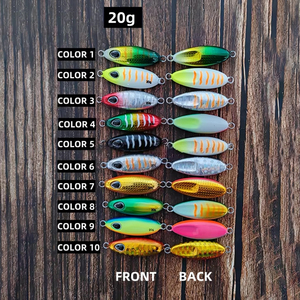 เหยื่อตกปลา Mister Jigging 30 กรัม สำหรับน้ำเค็ม เรืองแสงในที่มืด แบบ Slow Pitch Jig  วัสดุโลหะ - Product Image 5
