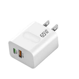 Nouveau 65W Double Interface USB PD Charge Rapide <span class=keywords><strong>WallCharger</strong></span> US EU Plug Protocole Complet QC4.0 PD35WAdaptateur Secteur pour Téléphone Mobile - Product Image 4