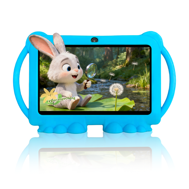 New Children's Educational Android 12 Tablet 7" Screen 2GB RAM MTK Quad Core Processor Wi-Fi 32GB Storage USB Type-C Drop