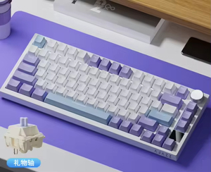 คีย์บอร์ดเกมมิ่งแบบมีสายสามโหมด PRO USB-C 2.4G บลูทูธ ฮอตสวอปได้ ไฟ RGB Backlit - Product Image 3