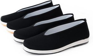 รองเท้ากังฟูไทเก๊กแบบดั้งเดิมของจีน สำหรับทุกเพศ  ผ้าใบด้านบน ซับในผ้าฝ้าย พื้นยาง - Product Image 3