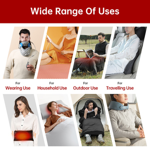 Coussin chauffant en graphène à charge rapide de type C réutilisable Feuille chauffante pour vêtements imperméables lavable à la chaleur - Product Image 6