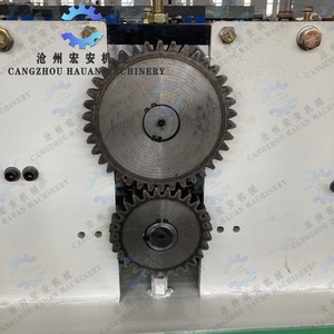 Machine automatique de formage de cadres de portes de villa en acier inoxydable, résistante à la corrosion, contrôlée par PLC, avec moteur et roulement - Product Image 4