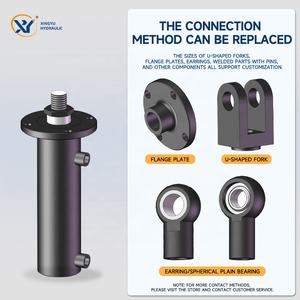Cilindri Idraulici di Alta Qualità 40 Tonnellate Alesaggio 140mm Diametro Asta 80mm Corsa 50-2000mm 25Mpa Cilindro Olio per Camion Ribaltabile - Product Image 4