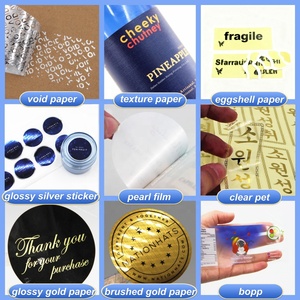 Adesivi per imballaggio etichetta rotonda da 3 pollici personalizza adesivi etichetta con Logo stampato in lamina d'oro <span class=keywords><strong>grazie</strong></span> adesivo per le piccole imprese - Product Image 4