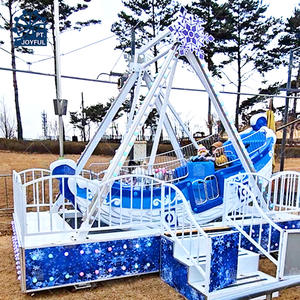 Manèges de parc d'attractions mobiles, jeux pour enfants, balançoire, bateau, mini-bateau pirate monté sur remorque - Product Image 6