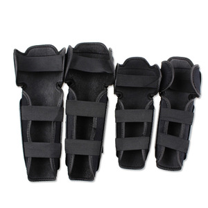 Équipement de protection personnalisable quatre pièces pour motocyclistes tout-terrain : coudières, genouillères et protections de hanche en EVA respirant, épais et réglable pour moto - Product Image 3