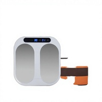 Masseur de pieds électrique portable de luxe 6D, infrarouge, avec télécommande, pour physiothérapie, massage par pétrissage pour canapé