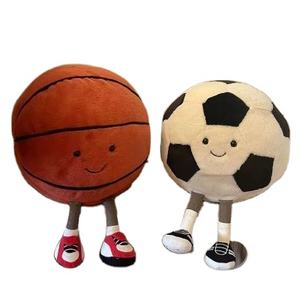 Divertido baloncesto fútbol billar voleibol Rugby PP algodón bordado peluche juguete niños regalo Unisex - Product Image 1