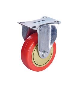 Heavy Duty <span class=keywords><strong>Industrial</strong></span> <span class=keywords><strong>Caster</strong></span> 150mm starre Platte aus weißem Nylon wagen - Product Image 4