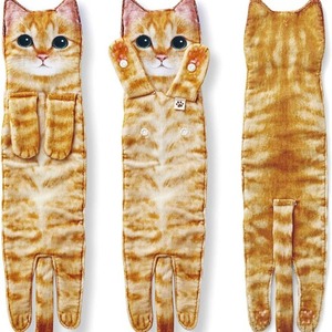 Toalla con Capucha de Animales Personalizada para Niños, Forma de Gato, Super Absorbente, Microfibra de Poliéster+Nailon, Toallas de Baño Ecológicas, Lavables y de Secado Rápido - Product Image 2