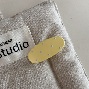 Forcine in lega a pois pastello-fermagli per capelli Multi-forma per donne Styling dolce, presa sicura e accessori per capelli - Product Image 2