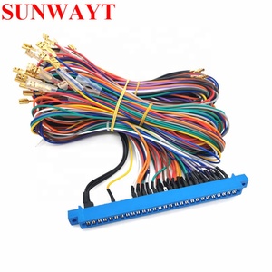 28Pin Blue Jamma Khai Thác <span class=keywords><strong>Arcade</strong></span> Trò Chơi Cocktail Dây Nút Điều Khiển Jamma Trò Chơi Dây Khai Thác - Product Image 4