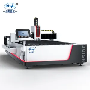 Hot Sale CNC Einteilige Metall lasers chneide maschine Faserlaser Raycus 3000*1500mm Schneide maschine