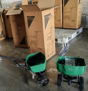 Hot bán vườn phân bón 15L tay đẩy đi bộ phía sau bãi cỏ rải Hạt Giống Cỏ <span class=keywords><strong>spreader</strong></span> - Product Image 5