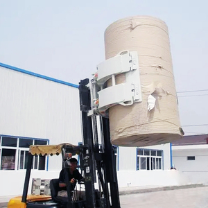 ZJJ Gabelstapler aufsatz Grad drehbare Papierrollen klemme Gabel montierte Rollen klemme - Product Image 6