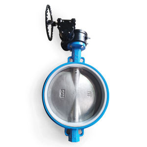 Actuador manual de doble brida de alto rendimiento con base de hierro fundido y revestimiento de goma para agua - Product Image 4