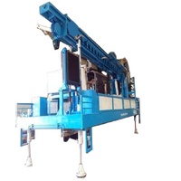 Machine de forage de puits d'eau hydraulique DTH montée sur chenilles, super puissante, d'occasion, PDTHR-300, 12 pouces, rotative, garantie 12 mois, marque PRL