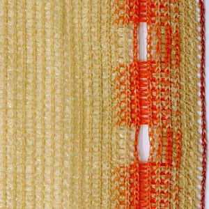 Filet d'ombrage robuste beige 150 g/m² - Œillets renforcés orange - Product Image 2