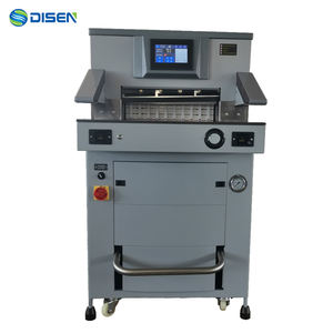 Bon marché Chine Bureau Cahier Abrasif Transfert Kraft Emballage Boîte Lettres Feuille Papier Double Guide Automatique Machine De Découpe De Papier - Product Image 2