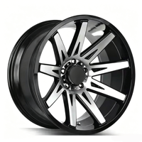 Jantes de voiture forgées de luxe pour SUV, tuning, noir brillant, 4x4, tout-terrain, 18, 19, 20, 21, 22 pouces, 6x139.7, pour Range Rover, Cayenne, Mercedes GLS