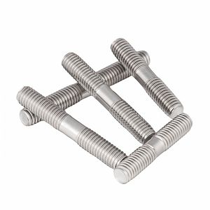 M6 M8 M10 <span class=keywords><strong>M12</strong></span> M20 316 <span class=keywords><strong>A4</strong></span> <span class=keywords><strong>tige</strong></span> <span class=keywords><strong>filetée</strong></span> à double extrémité en acier inoxydable boulons à goujon sans tête à vis à dents barre <span class=keywords><strong>filetée</strong></span> à double tête - Product Image 5