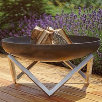 Brasero de jardin personnalisé OEM pour barbecue, foyer extérieur au bois et au charbon de bois pour jardin, patio, camping, décoration et chauffage