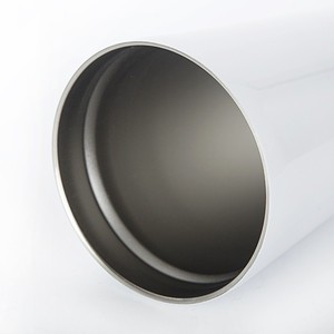 Gobelet isotherme à double paroi en acier inoxydable blanc avec couvercle et paille, performance thermique de 6 à 12 heures, style américain, tasse de voyage - Product Image 3