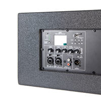 Système de sonorisation colonne 3 voies amplifié avec DSP et Bluetooth 5.0 pour fêtes en extérieur et spectacles de rue