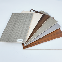 Panneau de contreplaqué mélaminé de qualité E0, surface stratifiée imperméable, 1220x2440mm, pour la fabrication de meubles, fourni par l'usine