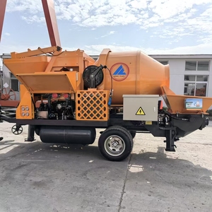 Various Mechanical Equipment <b>Small</b> Concrete Mix <b>Pump</b> with Free Spare Parts Feeding Mixer - Product Image 2