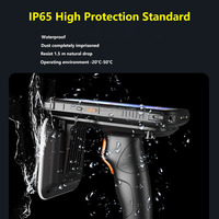 Dingdata DT660 portátil 5,5 pulgadas Android 10 IP65 resistente al agua octa-core 2,0 GHz 4G WiFi 16GB robusto 2D código QR escáner de código de barras RFID