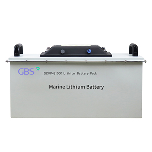 Batterie lithium marine 48V homologuée CE 100Ah avec BMS, température de fonctionnement -20~65°C, GBSFP48100C 5KW - Product Image 4